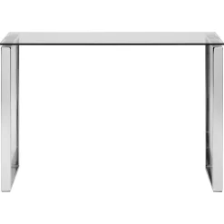 Benz Konsolbord 110x40 cm Krom/Glas