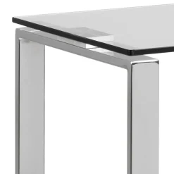 Benz Konsolbord 110x40 cm Krom/Glas