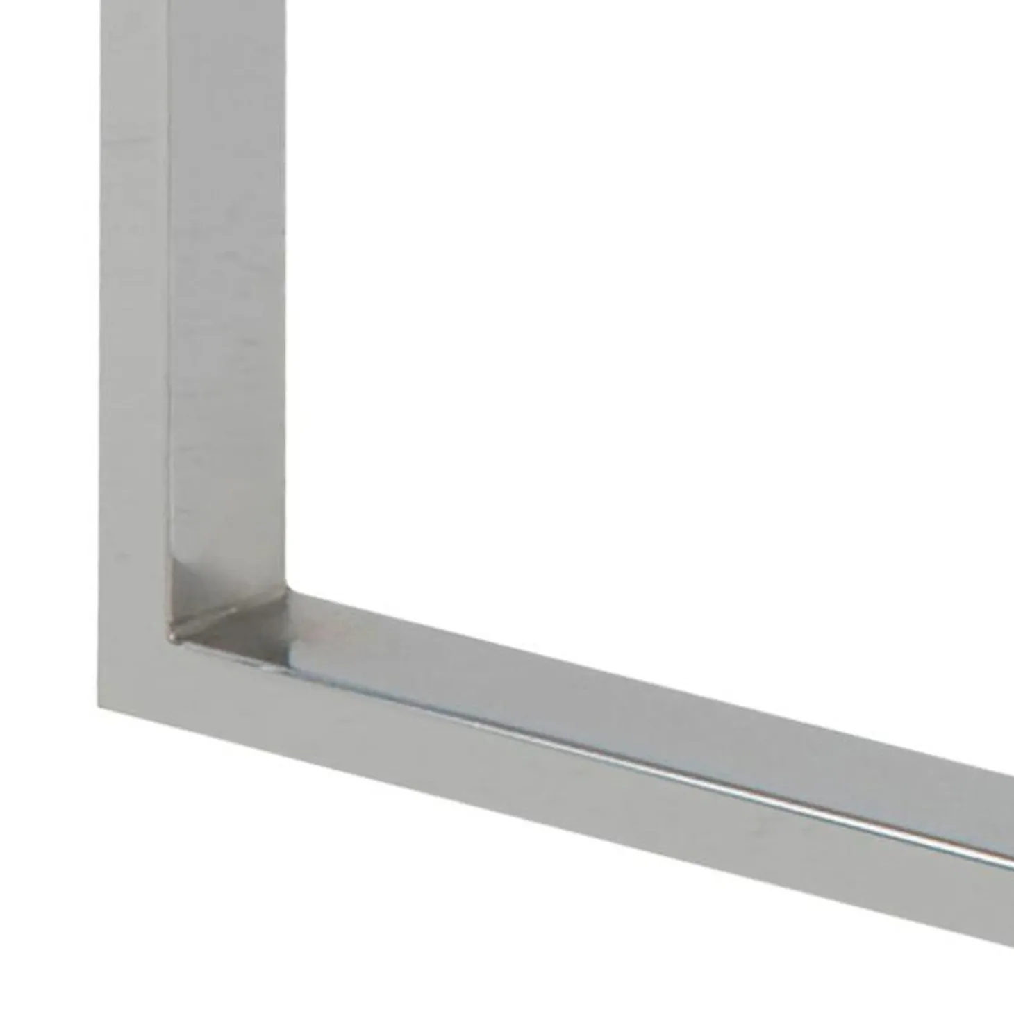 Benz Satsbord 55x50x50 cm Krom/Glas