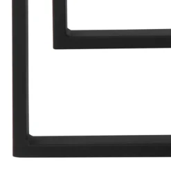 Benz Satsbord 55x50x50 cm Svart Keramik