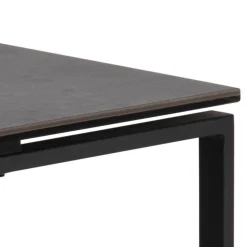 Benz Satsbord 55x50x50 cm Svart Keramik