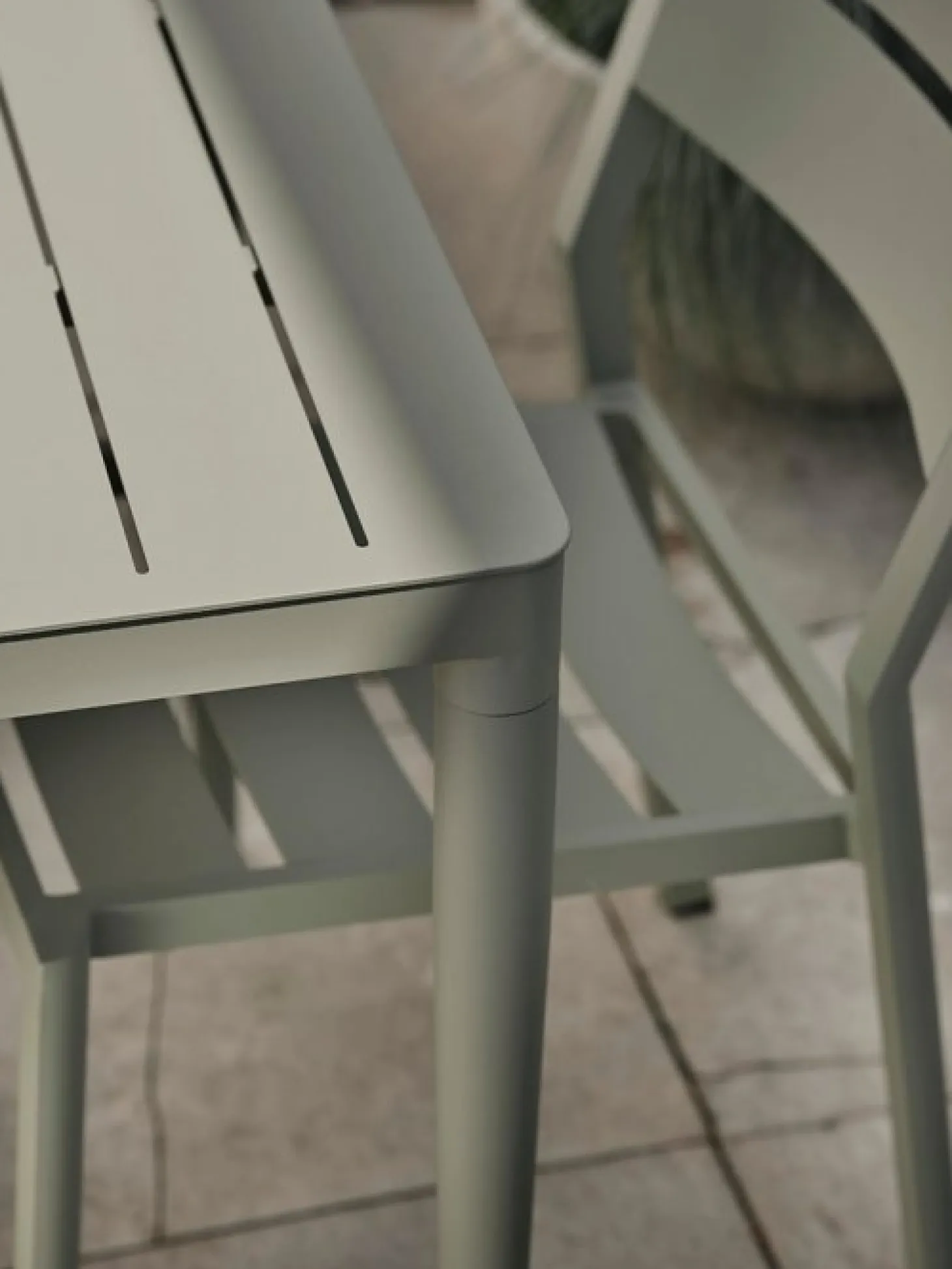 Bigby Matbord 195x90 cm Dusty Green