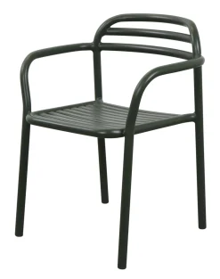 Bliss Matgrupp - Bord 130x80 cm + 4 st Karmstolar Dark Green