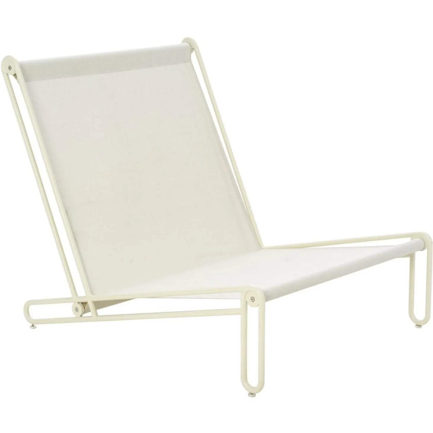 Blixt Loungefåtölj Pearl White/Teddy Orange