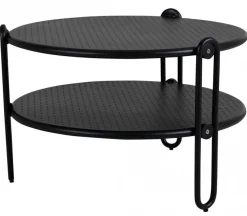 Blixt Sidobord Svart