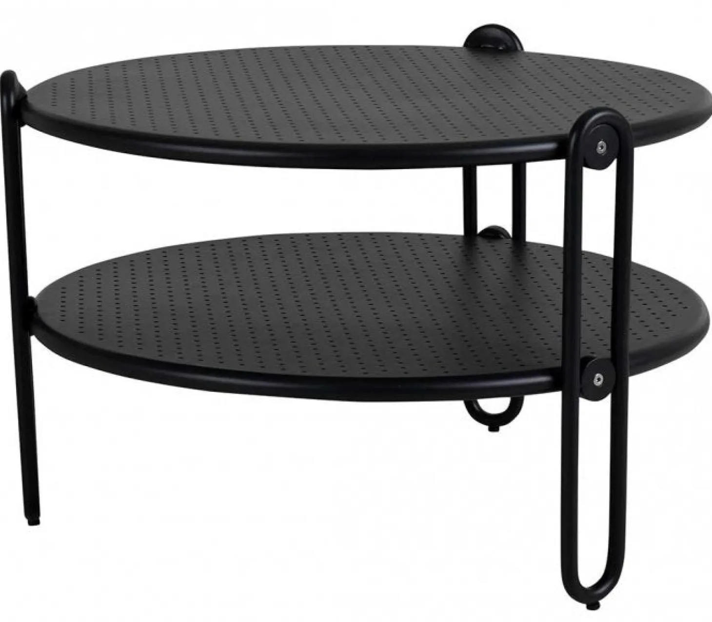 Blixt Sidobord Svart