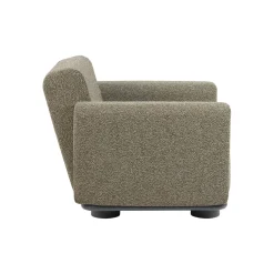 Bolster Fåtölj Antracit/Teddy Verde