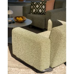 Bolster Fåtölj Antracit/Teddy Verde