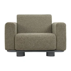 Bolster Fåtölj Antracit/Teddy Verde