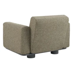 Bolster Fåtölj Antracit/Teddy Verde