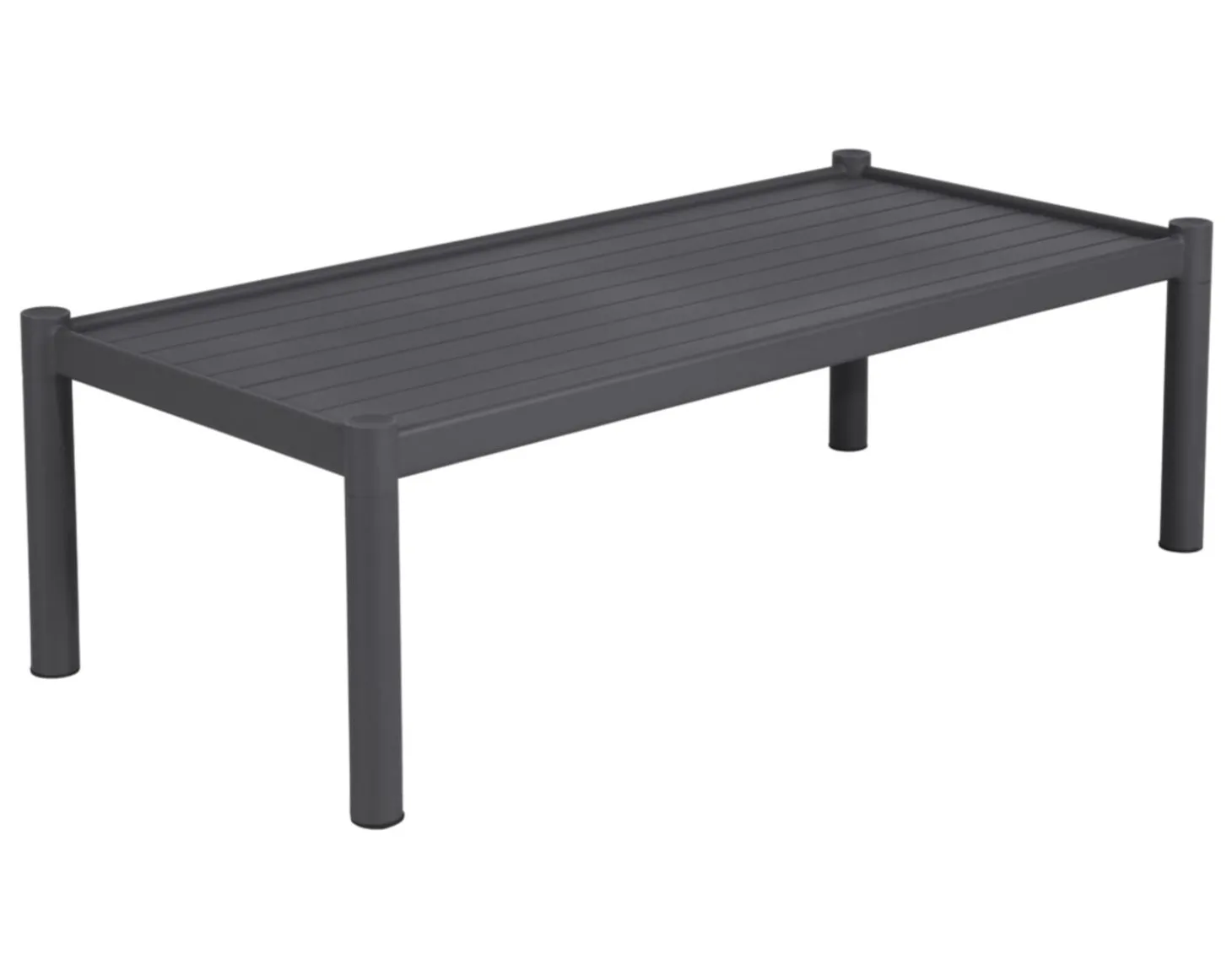 Brad Utesoffbord Antracit, 150x71 cm