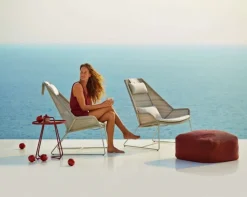 Breeze Högryggad Fåtölj Vit
