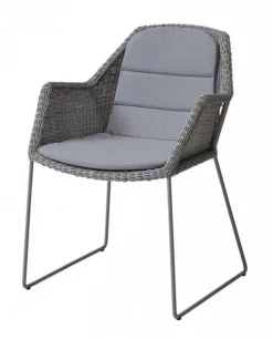 Breeze Karmstol Ljusgrå