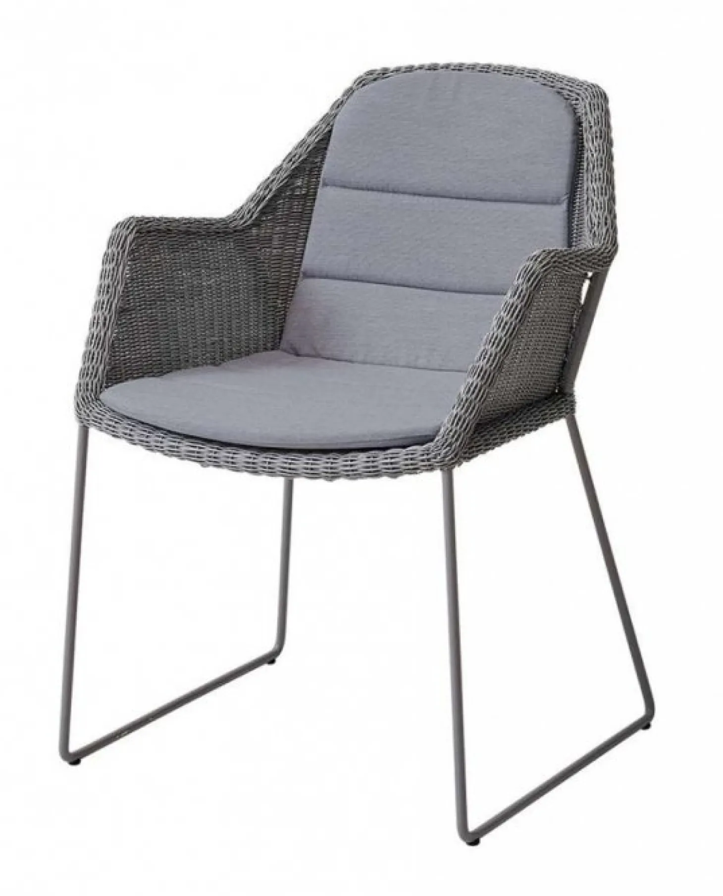 Breeze Karmstol Ljusgrå