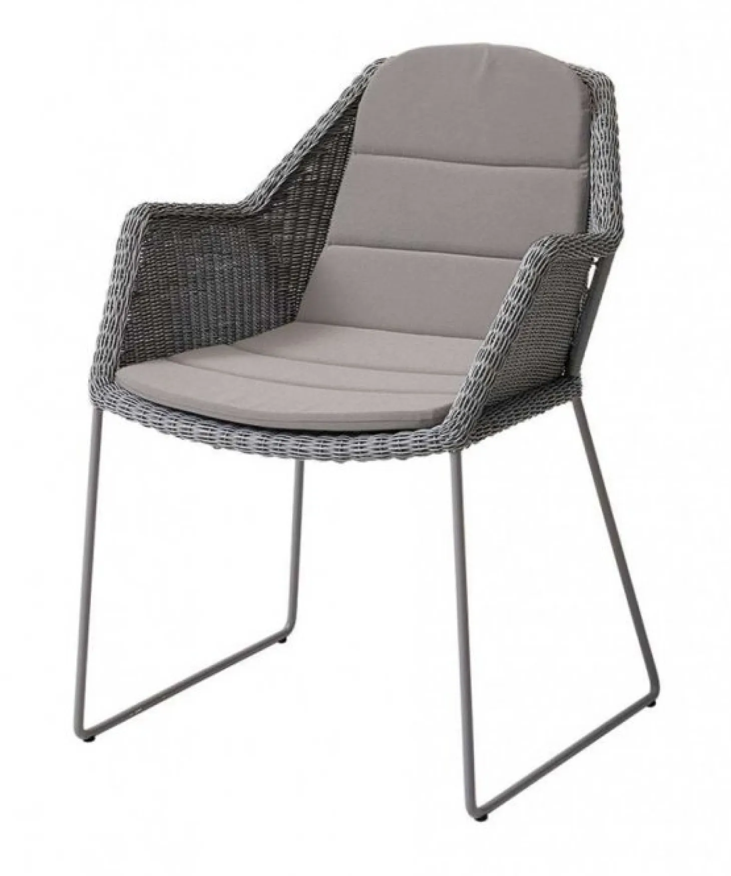 Breeze Karmstol Ljusgrå