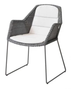 Breeze Karmstol Ljusgrå