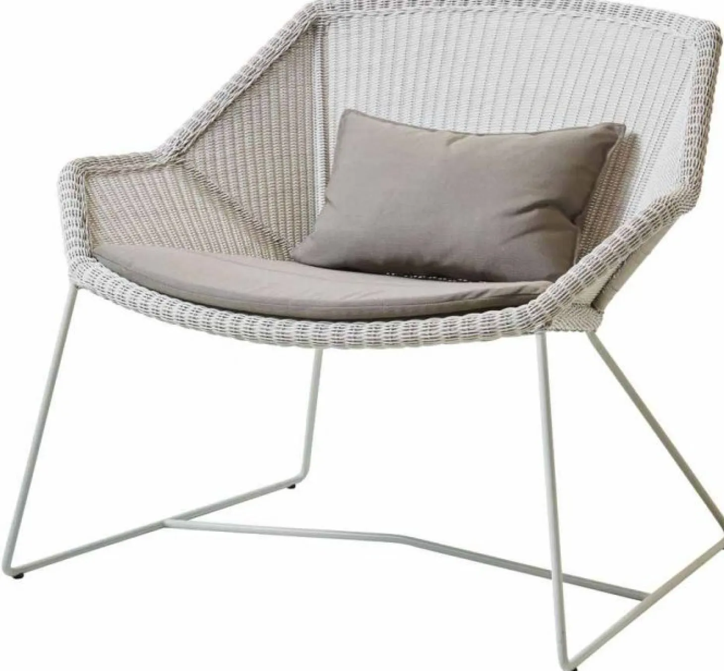 Breeze Loungefåtölj Vit