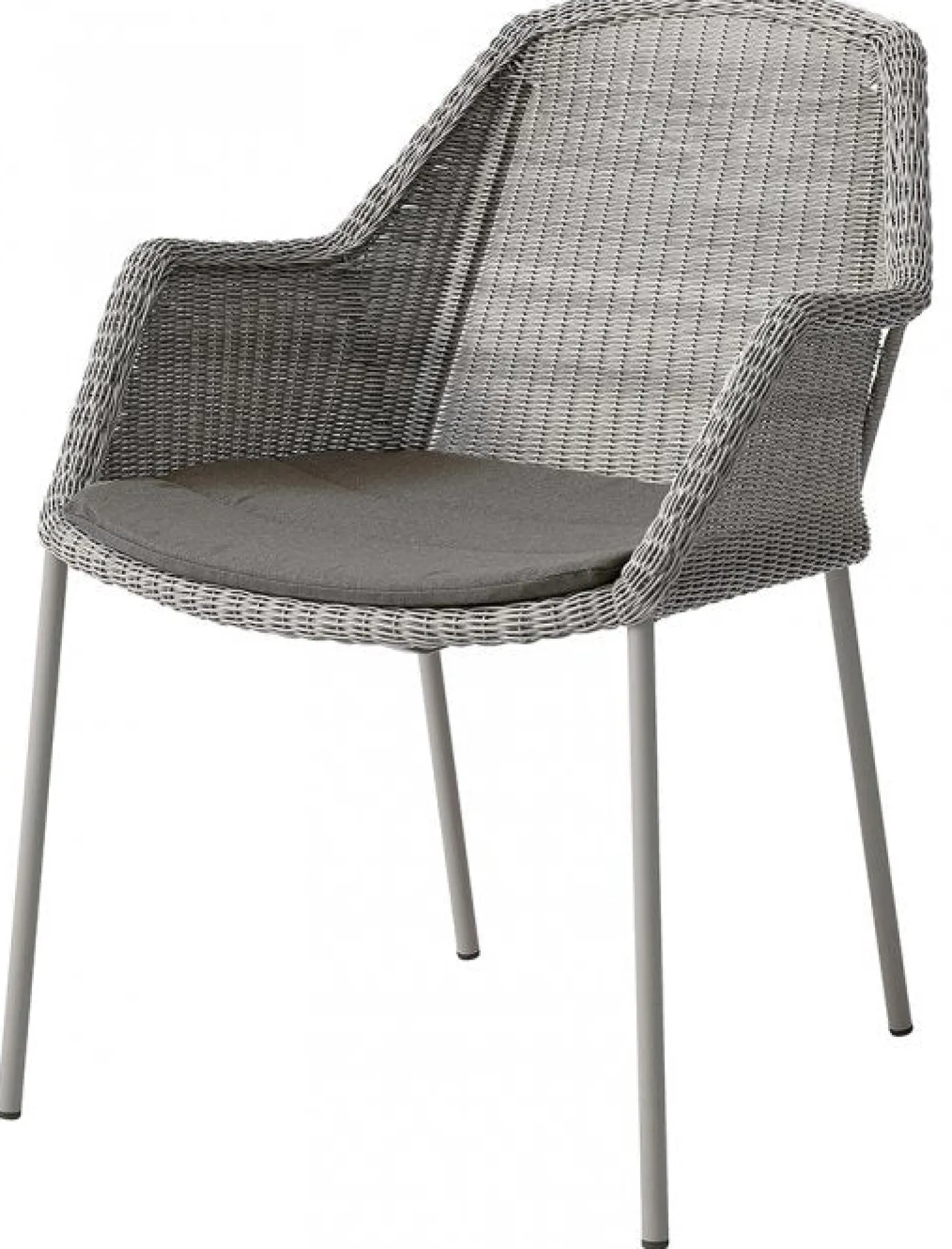 Breeze Stapelbar Karmstol Taupe