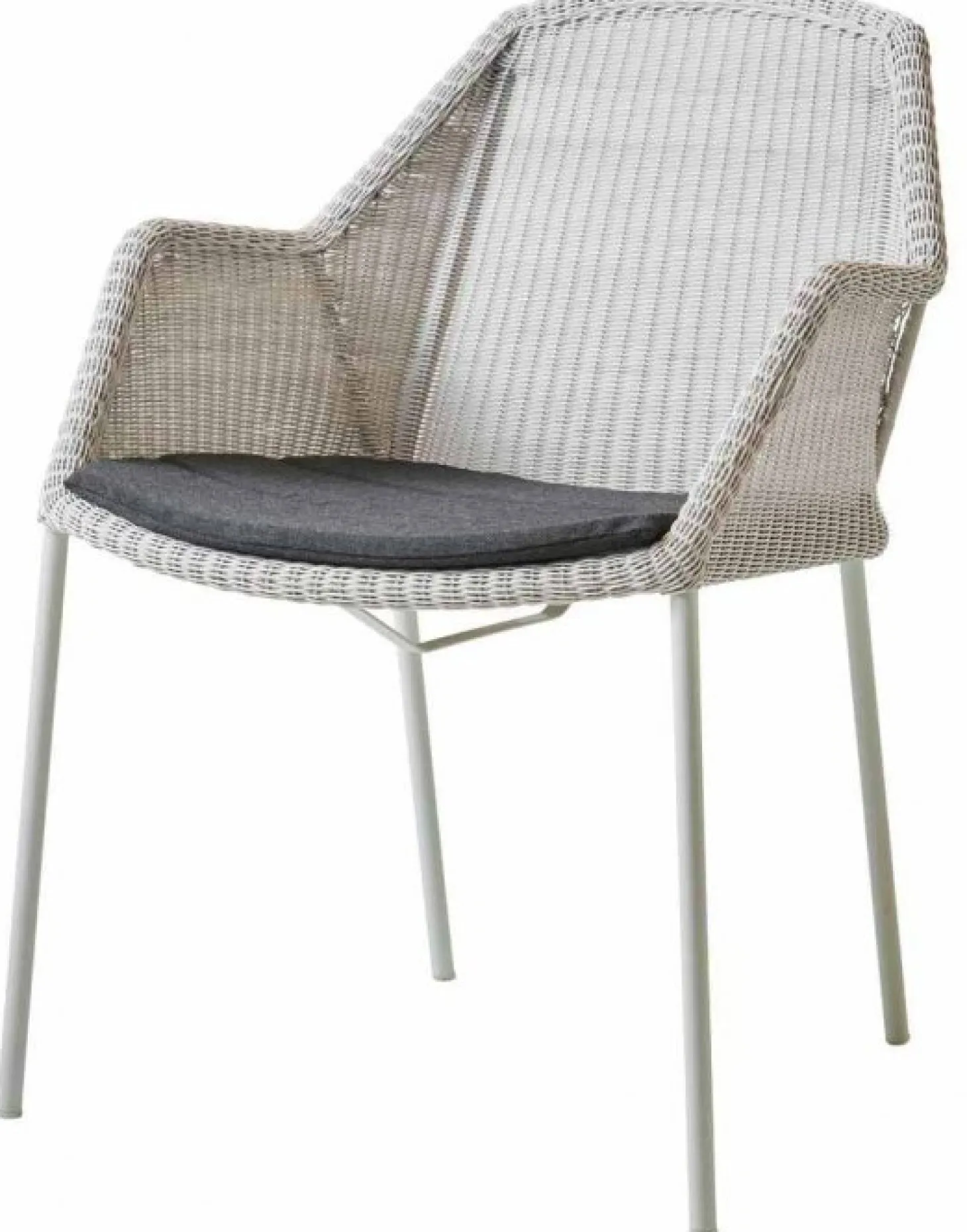Breeze Stapelbar Karmstol Vit