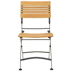 Brewer Matstol Svart/Teak