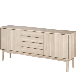 Broholm Solid Sideboard 183x81 cm Vitoljad Ek