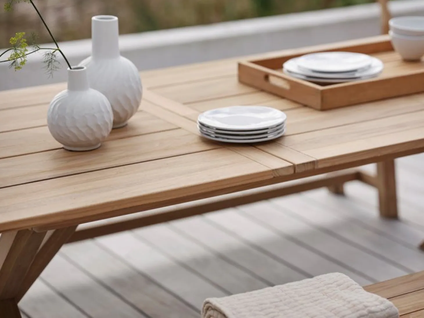 Brutus Bord 100x200-265 cm Teak