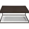 Cabaret Soffbord 90x90 cm Smoked Oak