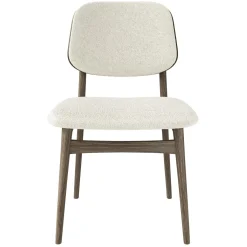 Carl Matstol Rökoljad Ek/Beige Tyg