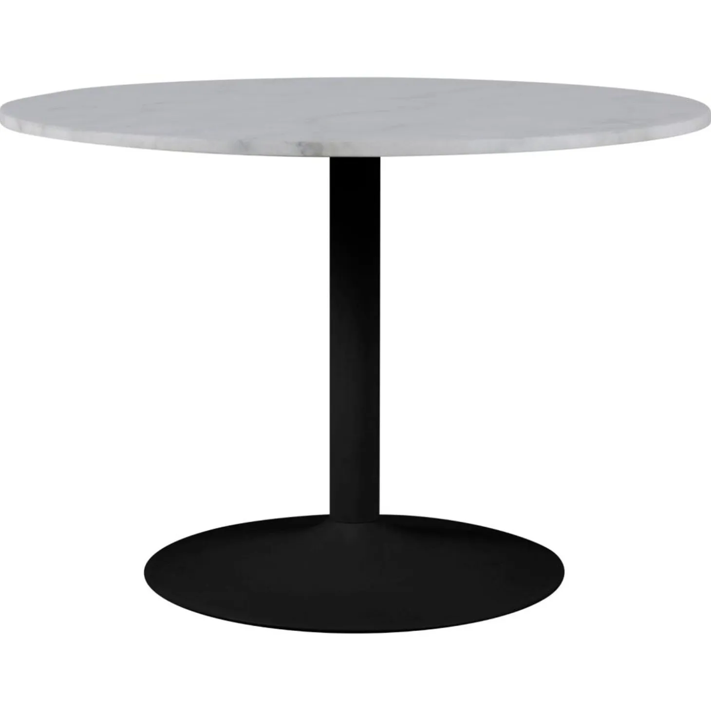 Carter Matbord Rund 110 cm Svart