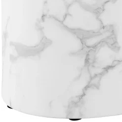 Cenon Satsbord 40x33x48 cm Carrara-marmor