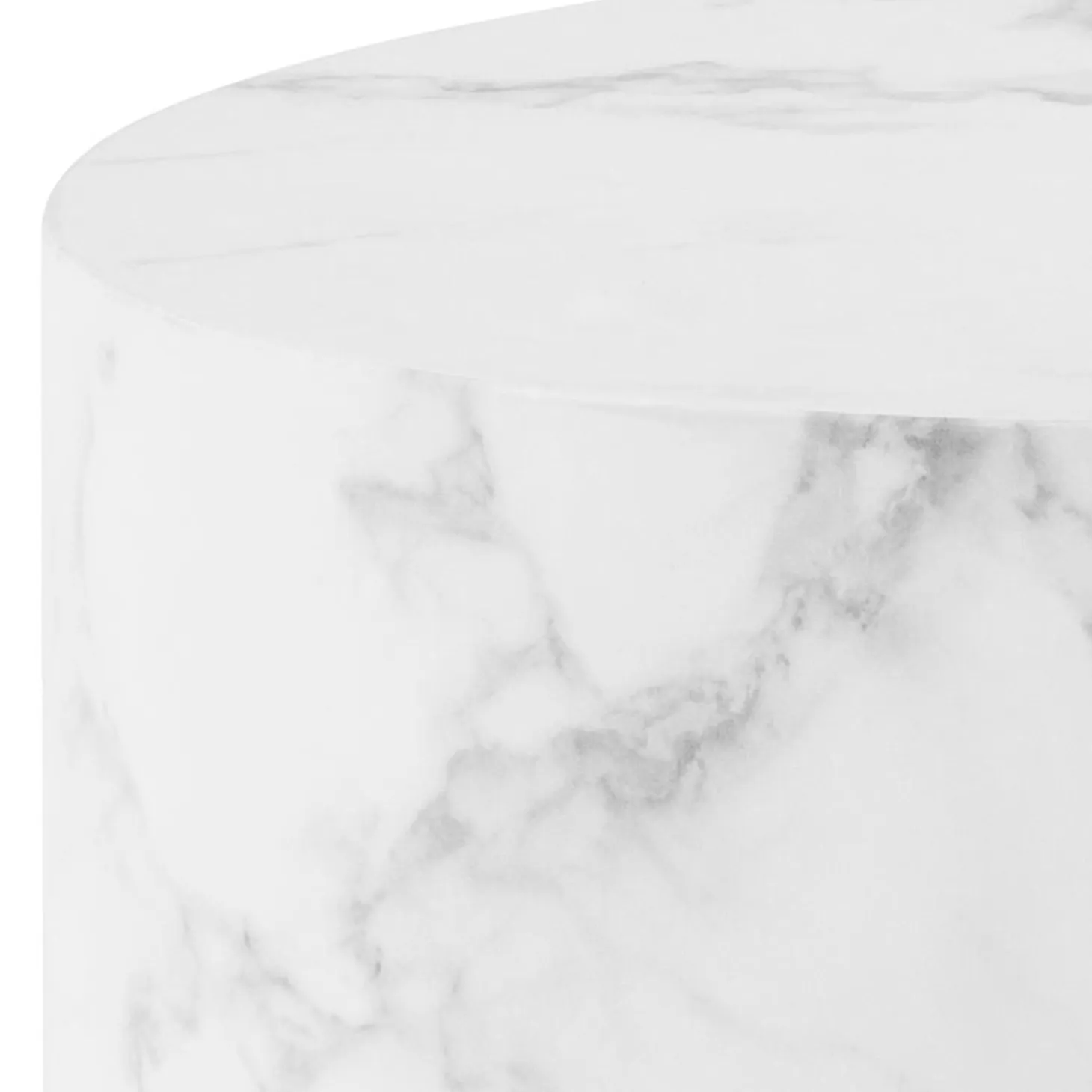 Cenon Satsbord 40x33x48 cm Carrara-marmor