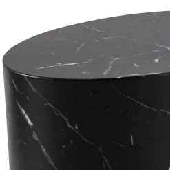 Cenon Satsbord 40x33x48 cm Marquina-marmor