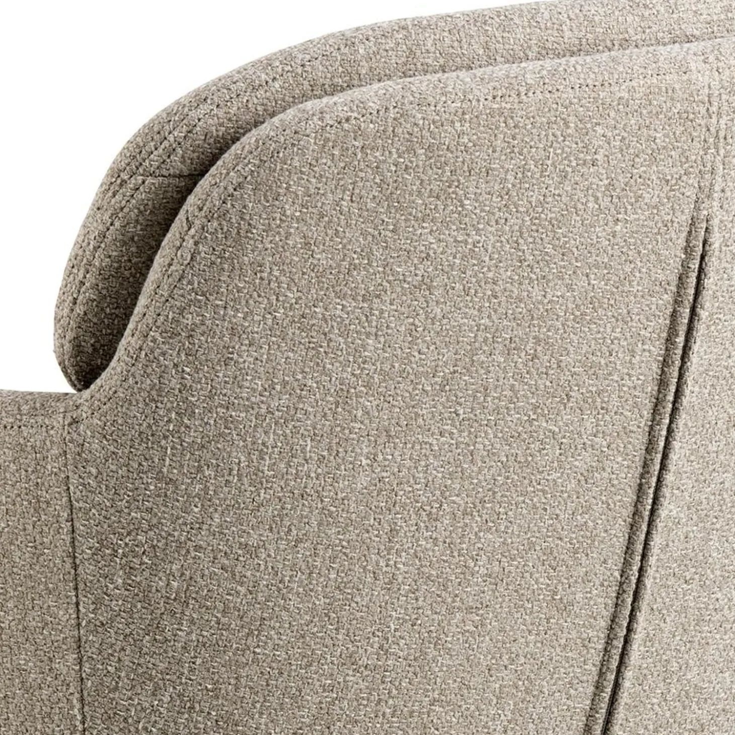 Charlize Karmstol Alea tyg Beige