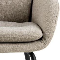 Charlize Karmstol Alea tyg Beige