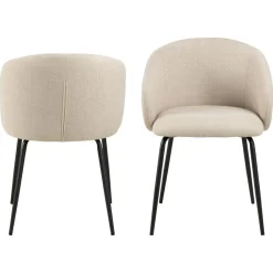 Chaumont Karmstol Basel tyg Beige