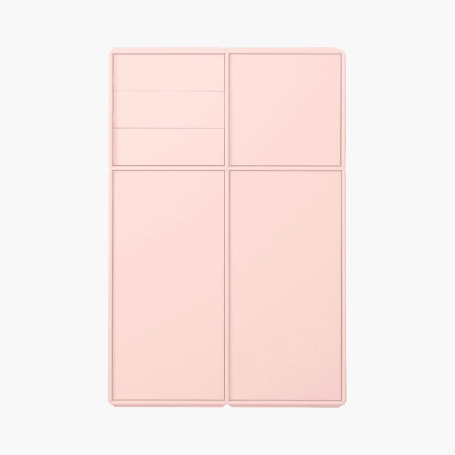 Chicago Quadrant-skåp Rosa