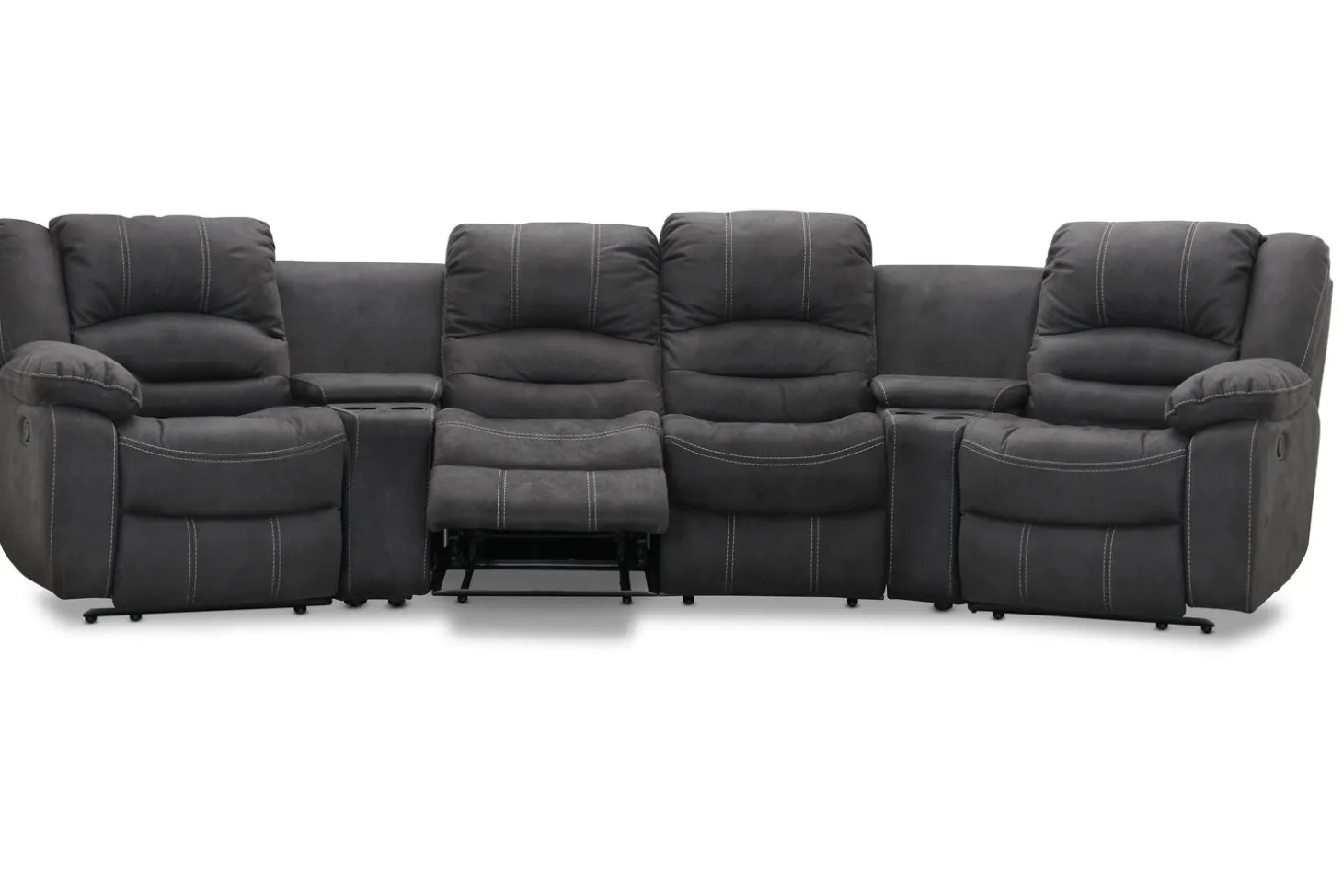 Cinema Biosoffa Komb B Grått Tyg