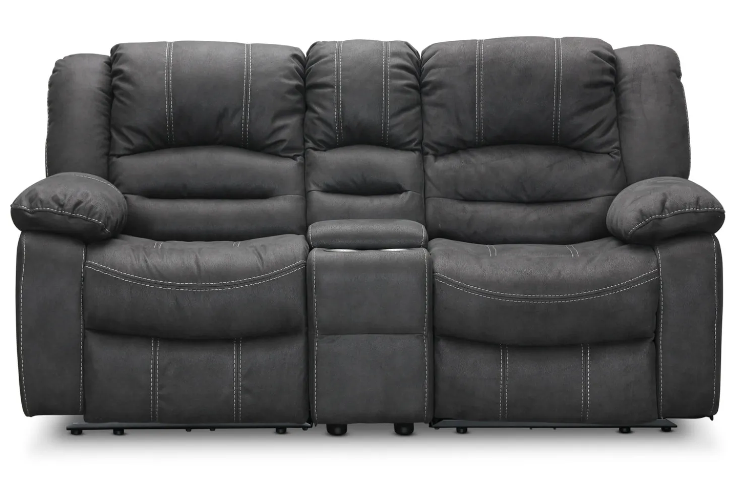 Cinema 2-sits Biosoffa Grått Tyg