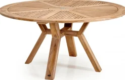 Circus Runt Teakbord 150 cm Rund Natur
