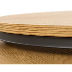 Classico Satsbord rund 60 cm Naturlig ek
