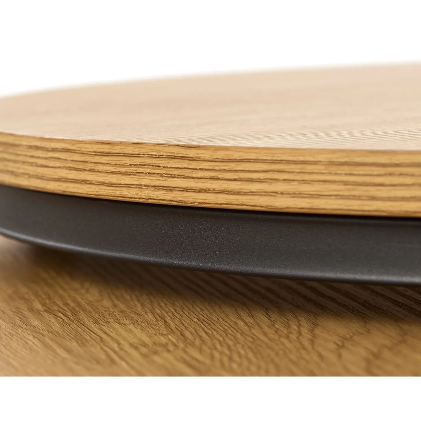 Classico Satsbord rund 60 cm Naturlig ek
