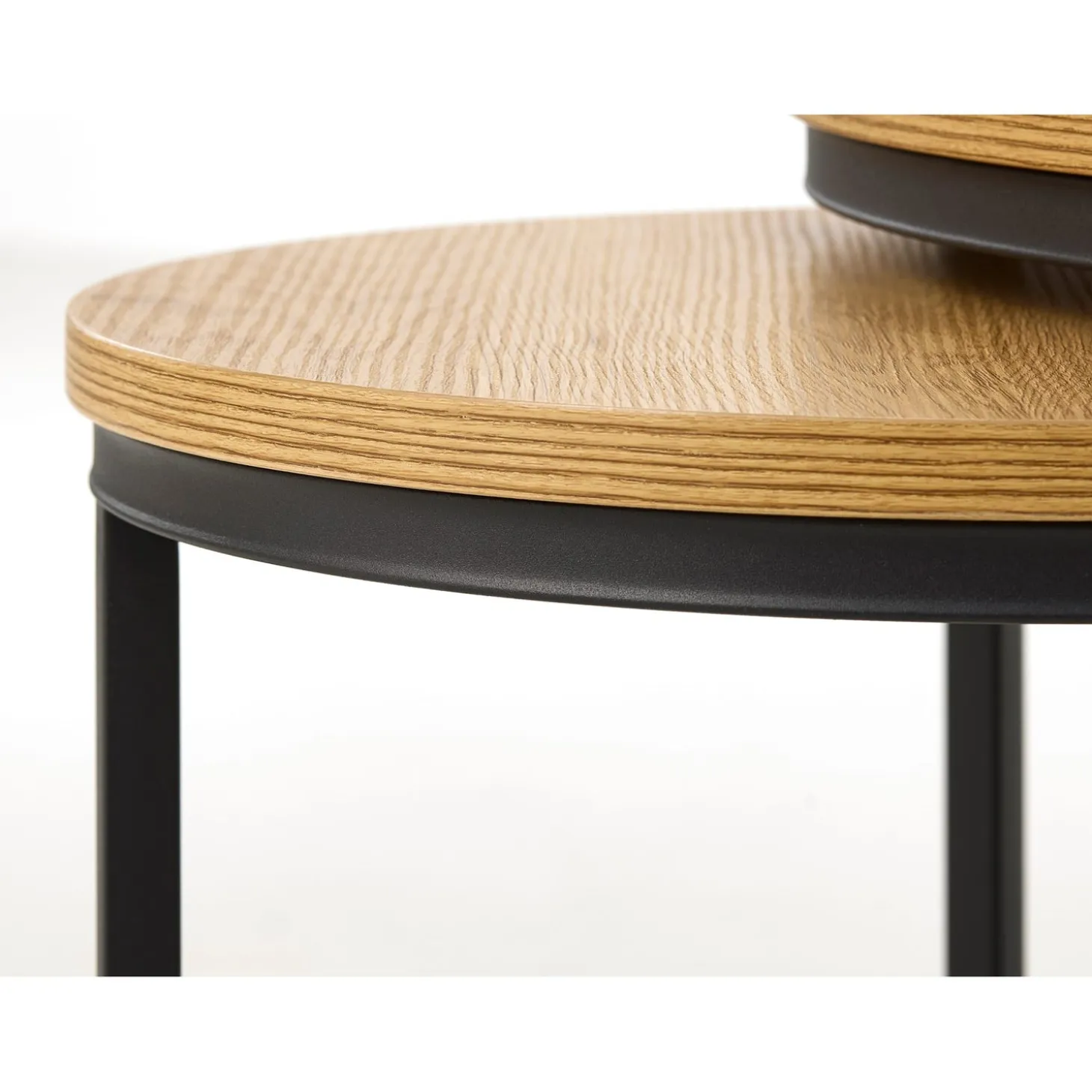 Classico Satsbord rund 60 cm Naturlig ek