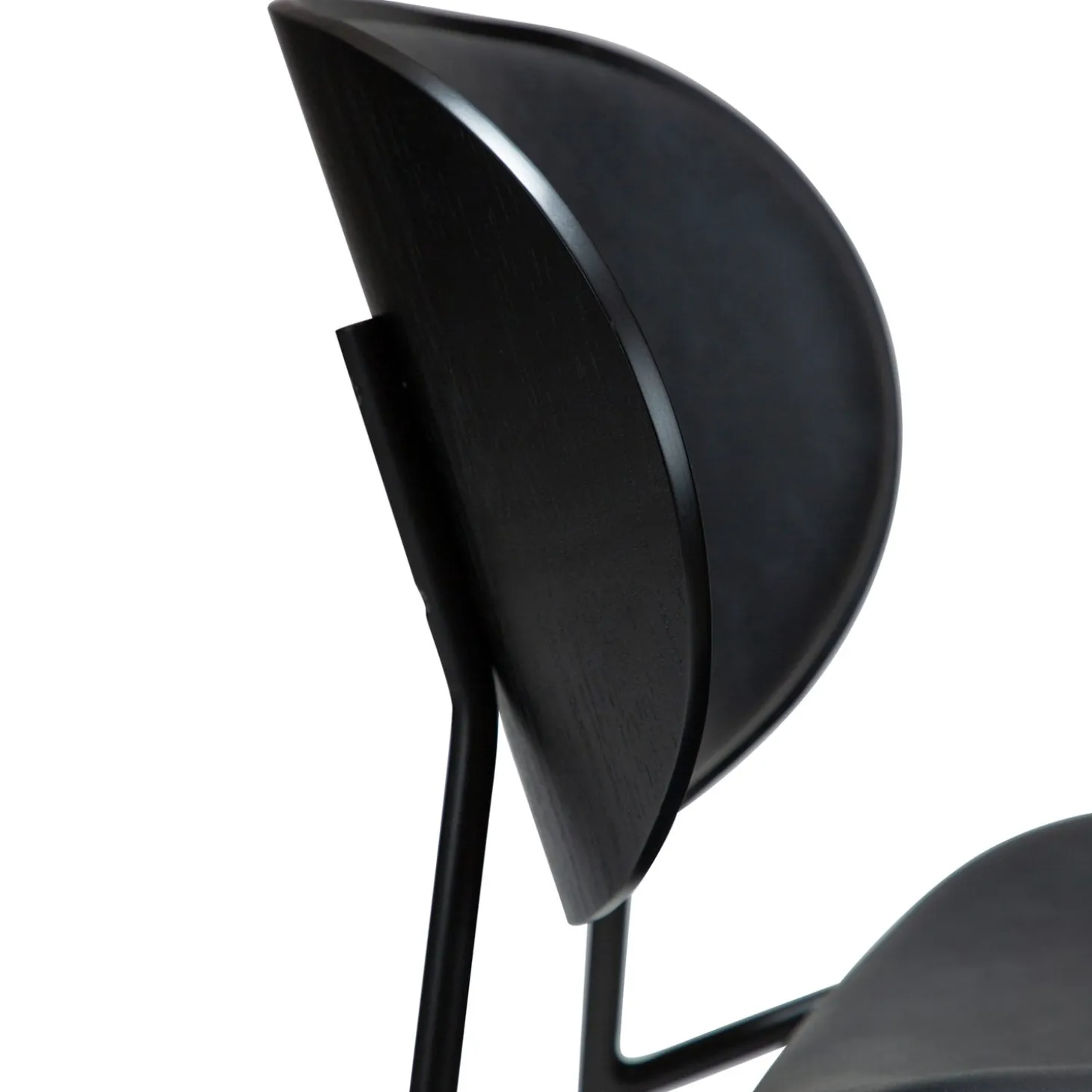 Clementina Stol Raven Black, Black Ash