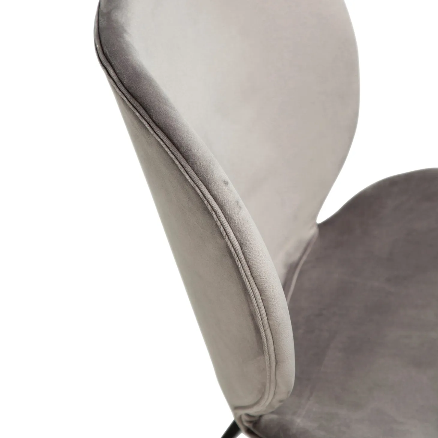 Cloud Stol Grey Velvet