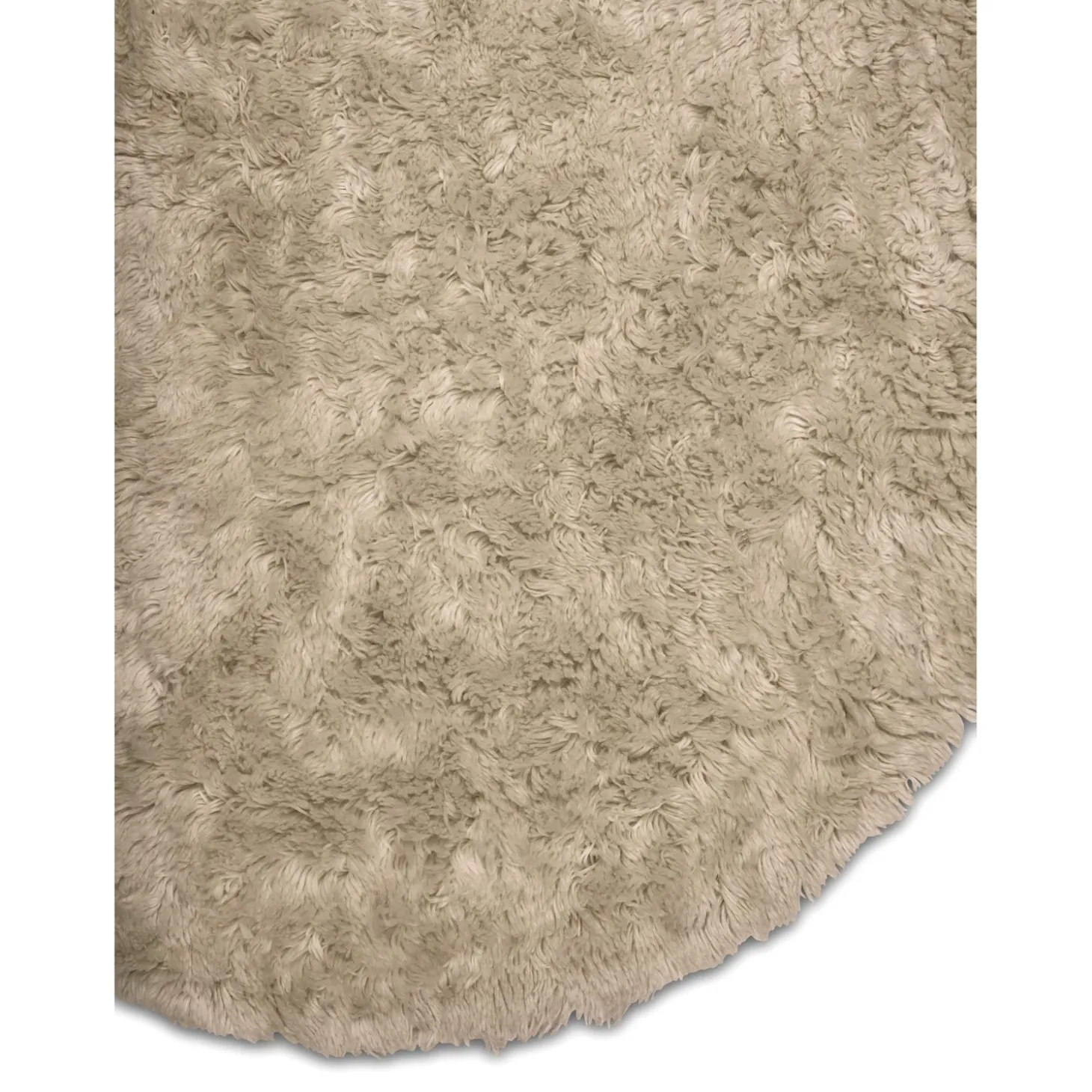 Cloudy Rund 160 cm Matta Beige