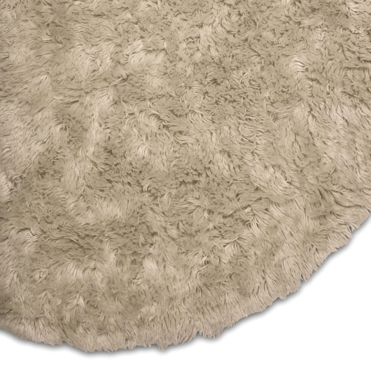 Cloudy Rund 160 cm Matta Beige