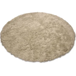 Cloudy Rund 160 cm Matta Beige