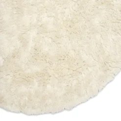 Cloudy Rund 160 cm Matta Naturvit
