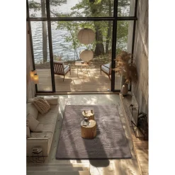 Collin Rund Ryamatta Beige
