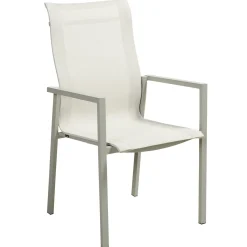 Comfy Karmstol Light Grey/Off-White